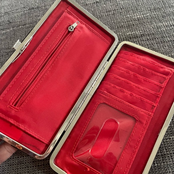 Hello Kitty Loungefly Patent Leather wallet - Picture 4 of 7